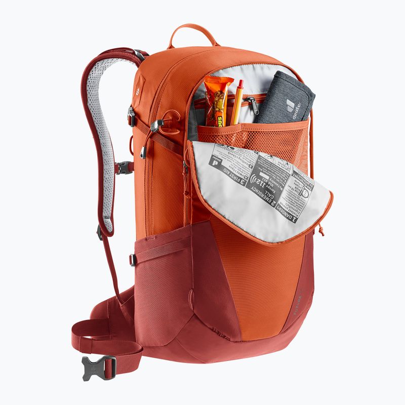 Turistinė kuprinė deuter Futura 23 l paprika/redwood 5