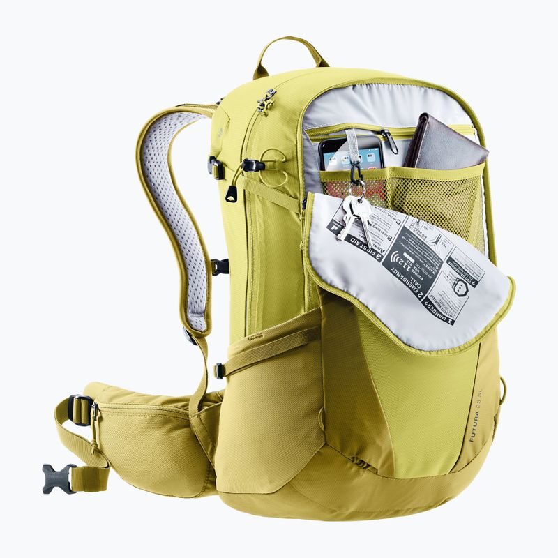 Moteriška turistinė kuprinė deuter Futura 25 l SL sprout/linden 4