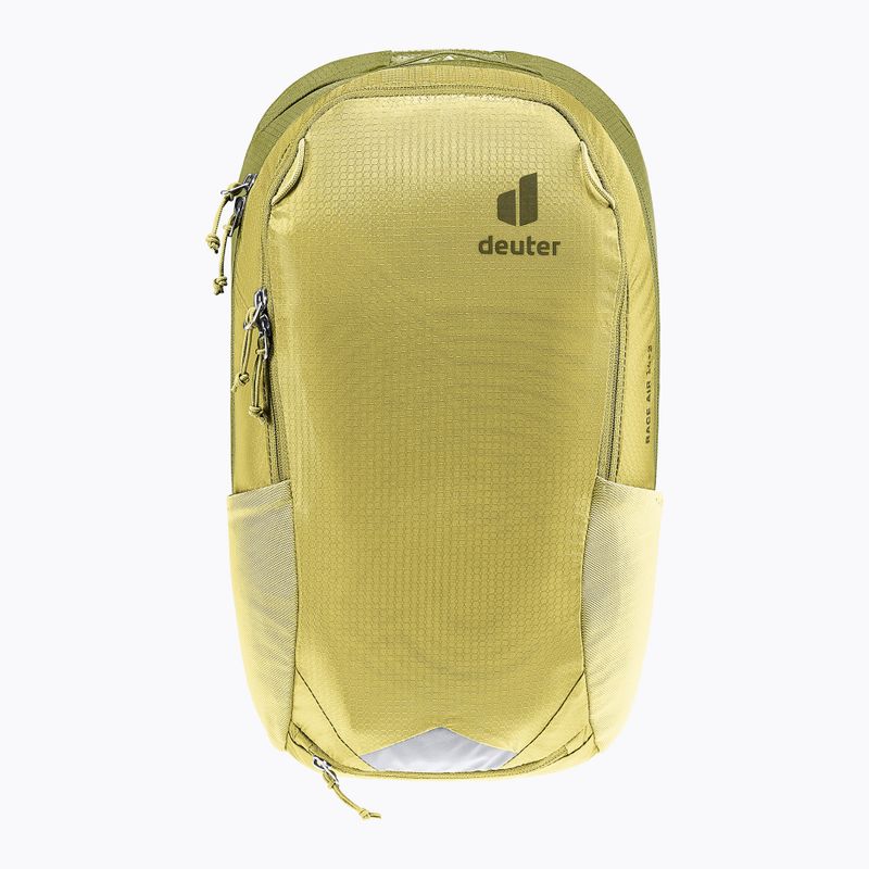 Dviračių kuprinė deuter Race Air 14 + 3 l linden/cactus