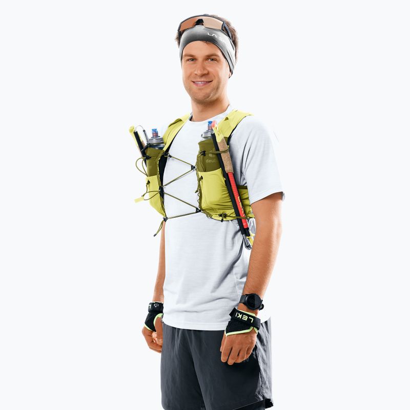 Bėgimo kuprinė deuter Traick 9 l sprout/cactus 11