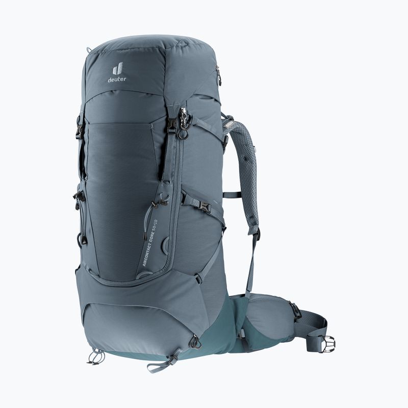 "Deuter Aircontact Core 50+10 l graphite/shale" trekingo kuprinė 6