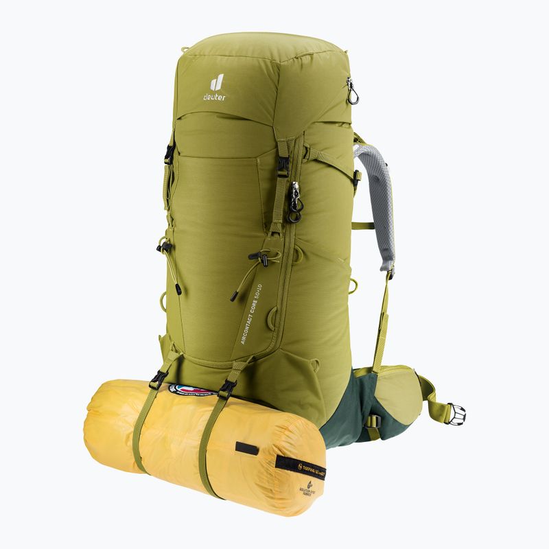 Deuter Aircontact Core 50+10 l cactus/ivy trekingo kuprinė 11