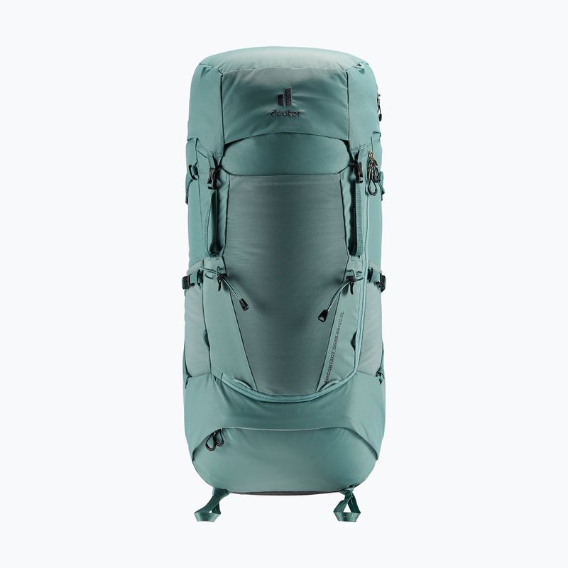 Moteriška žygio kuprinė deuter Aircontact Core 55+10 l SL jade/graphite