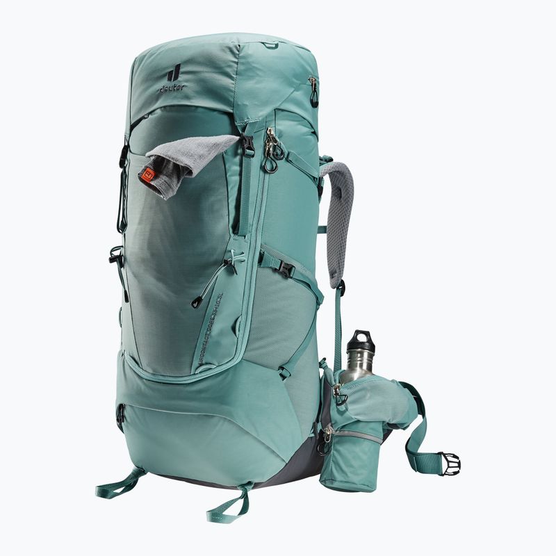 Moteriška žygio kuprinė deuter Aircontact Core 55+10 l SL jade/graphite 5
