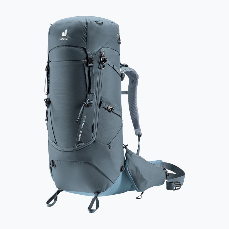 Deuter Aircontact Core 60+10 l graphite/shale trekingo kuprinė 7