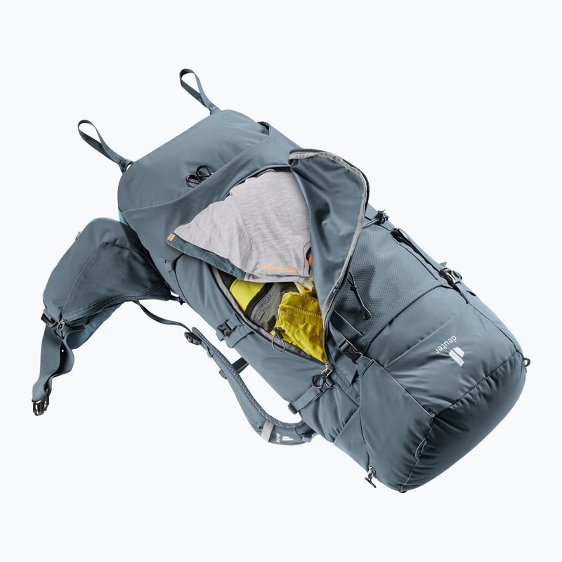 Deuter Aircontact Core 60+10 l graphite/shale trekingo kuprinė 12