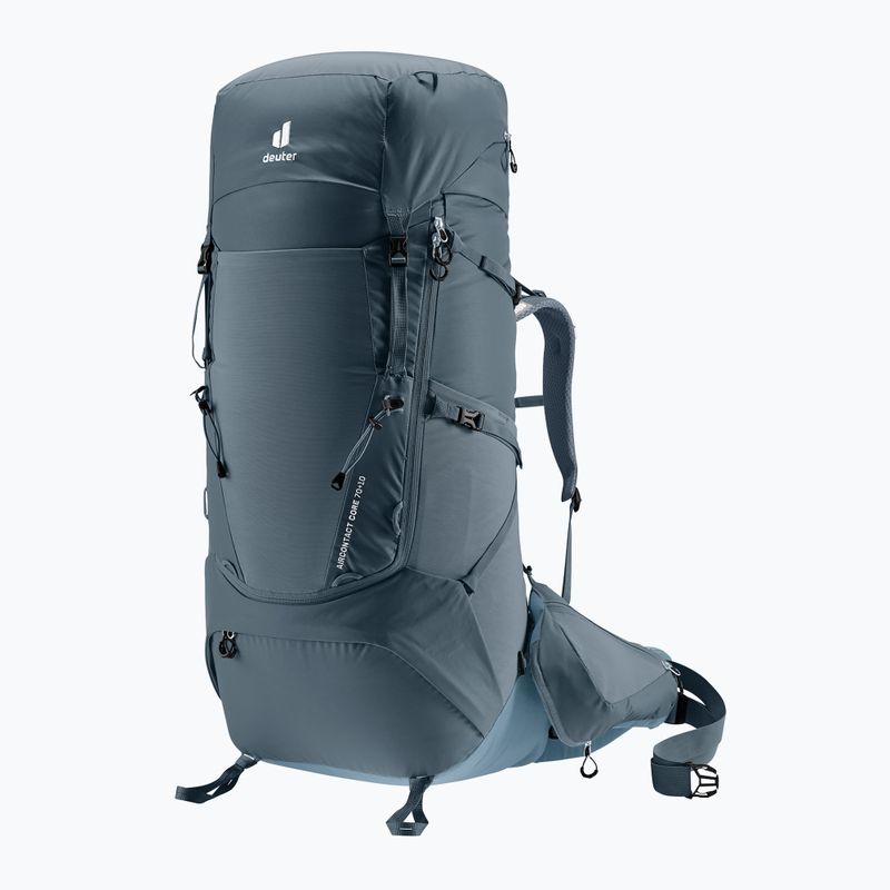 Žygio kuprinė deuter Aircontact Core 70+10 l graphite/ shale 2