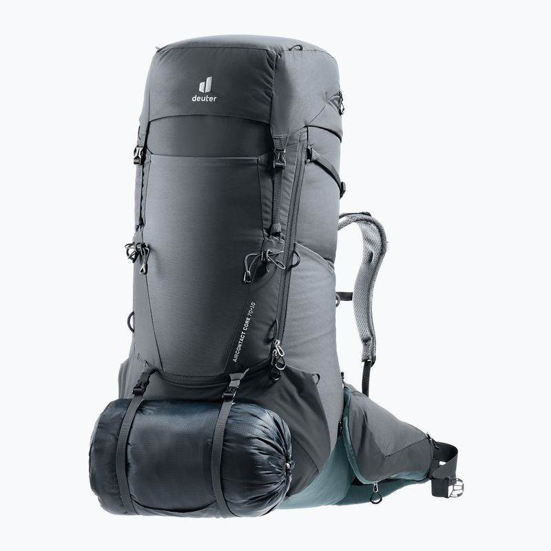 Žygio kuprinė deuter Aircontact Core 70+10 l graphite/ shale 9