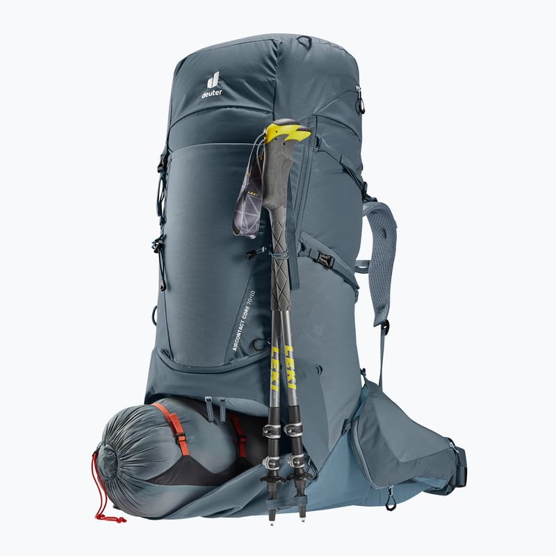 Žygio kuprinė deuter Aircontact Core 70+10 l graphite/ shale 10