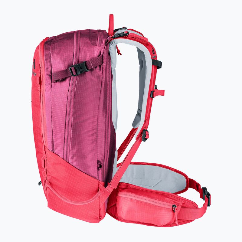 Moteriška ski touring kuprinė deuter Freerider 28 l SL hibiscus/ ruby 5