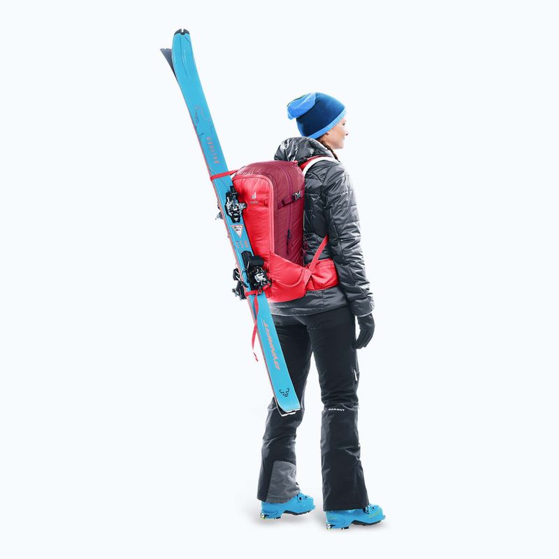 Moteriška ski touring kuprinė deuter Freerider 28 l SL hibiscus/ ruby 18