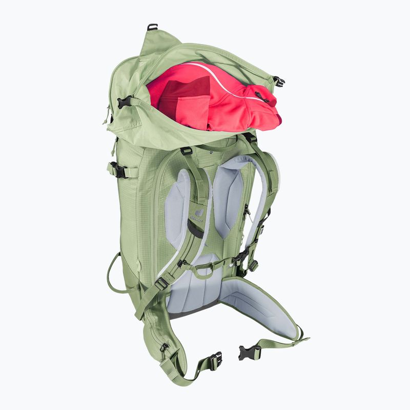 Moteriška ski touring kuprinė deuter Freerider Pro 32+ l SL grove/ mineral 11