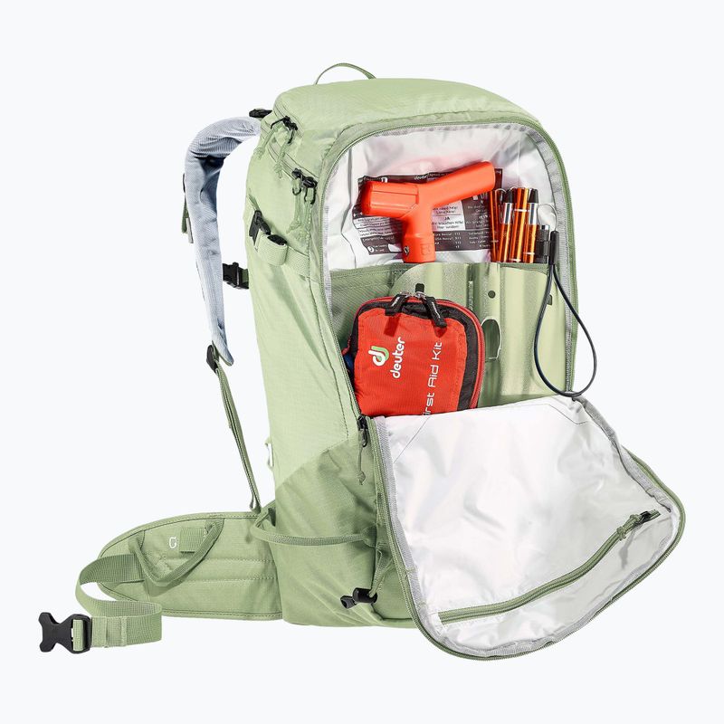 Moteriška ski touring kuprinė deuter Freerider Pro 32+ l SL grove/ mineral 12