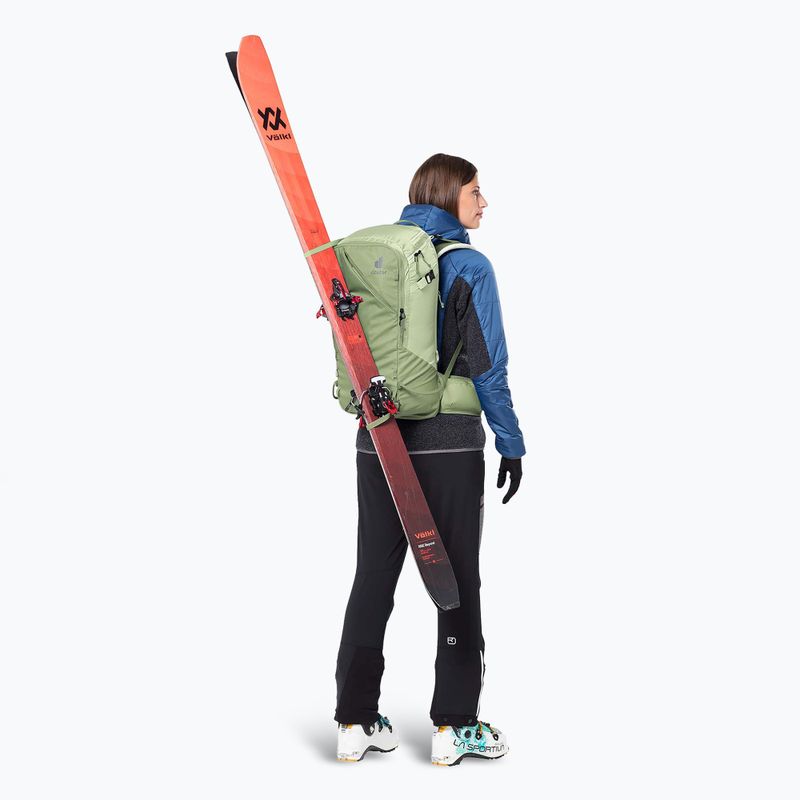 Moteriška ski touring kuprinė deuter Freerider Pro 32+ l SL grove/ mineral 19