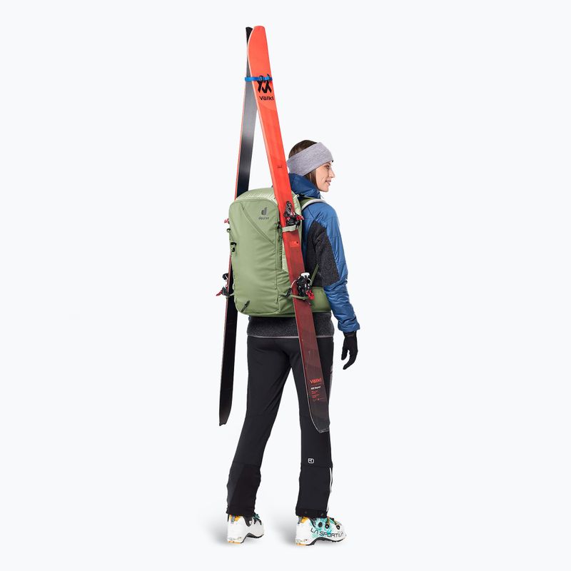 Moteriška ski touring kuprinė deuter Freerider Pro 32+ l SL grove/ mineral 20