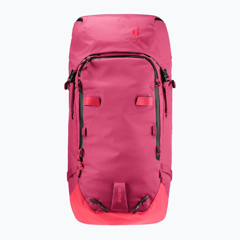 Moteriška ski touring kuprinė deuter Freescape Pro 38+ l SL ruby/ hibiscus