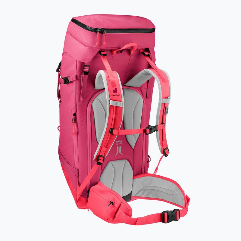 Moteriška ski touring kuprinė deuter Freescape Pro 38+ l SL ruby/ hibiscus 4
