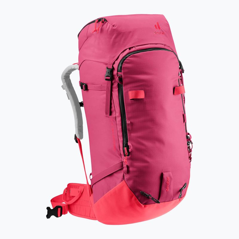 Moteriška ski touring kuprinė deuter Freescape Pro 38+ l SL ruby/ hibiscus 8