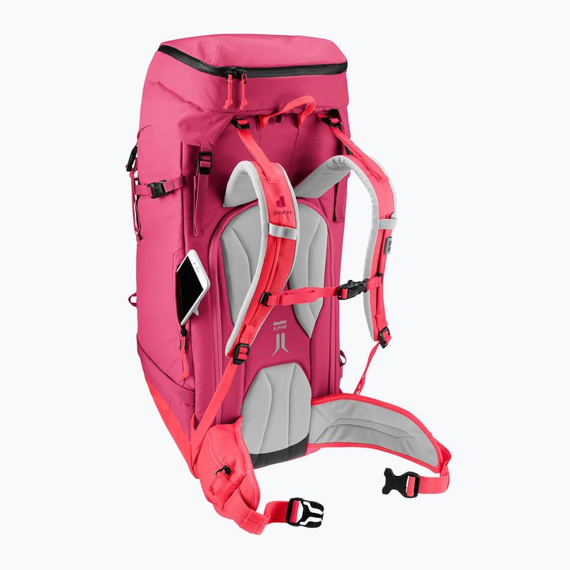 Moteriška ski touring kuprinė deuter Freescape Pro 38+ l SL ruby/ hibiscus 9