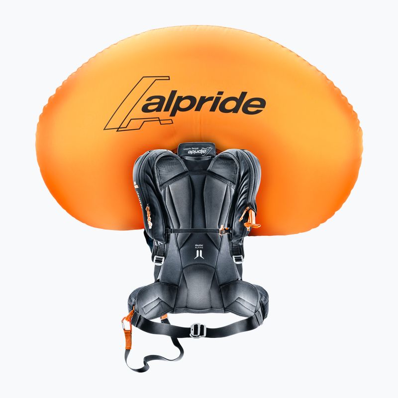 Lavininė kuprinė deuter Alproof Ride 18 l black 6