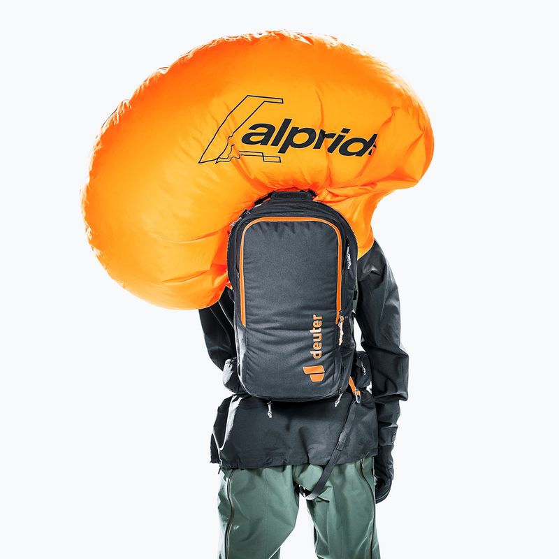 Lavininė kuprinė deuter Alproof Ride 18 l black 15