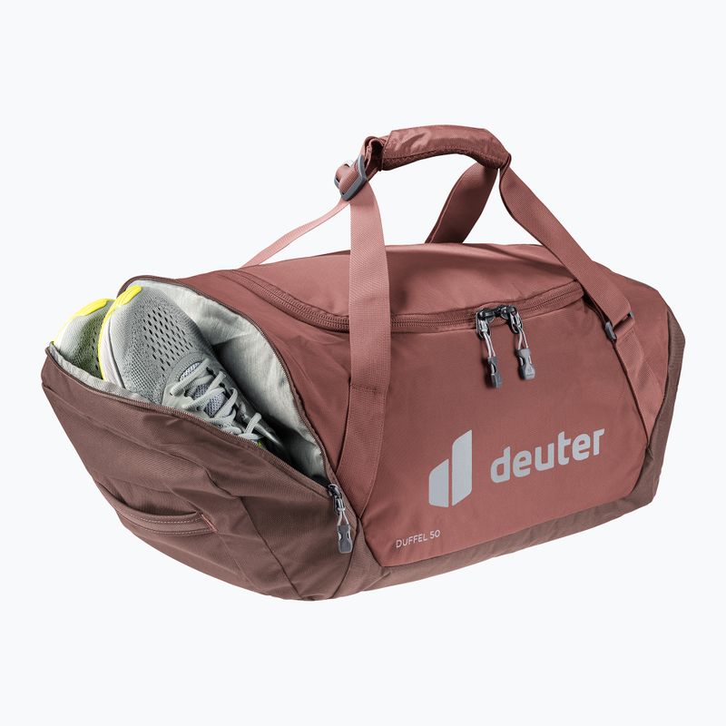 Kelioninis krepšys deuter Duffel 50 l caspia/raisin 7