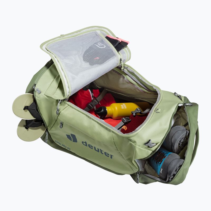 Kelioninis krepšys deuter Duffel Pro 90 l mineral/ grove 8