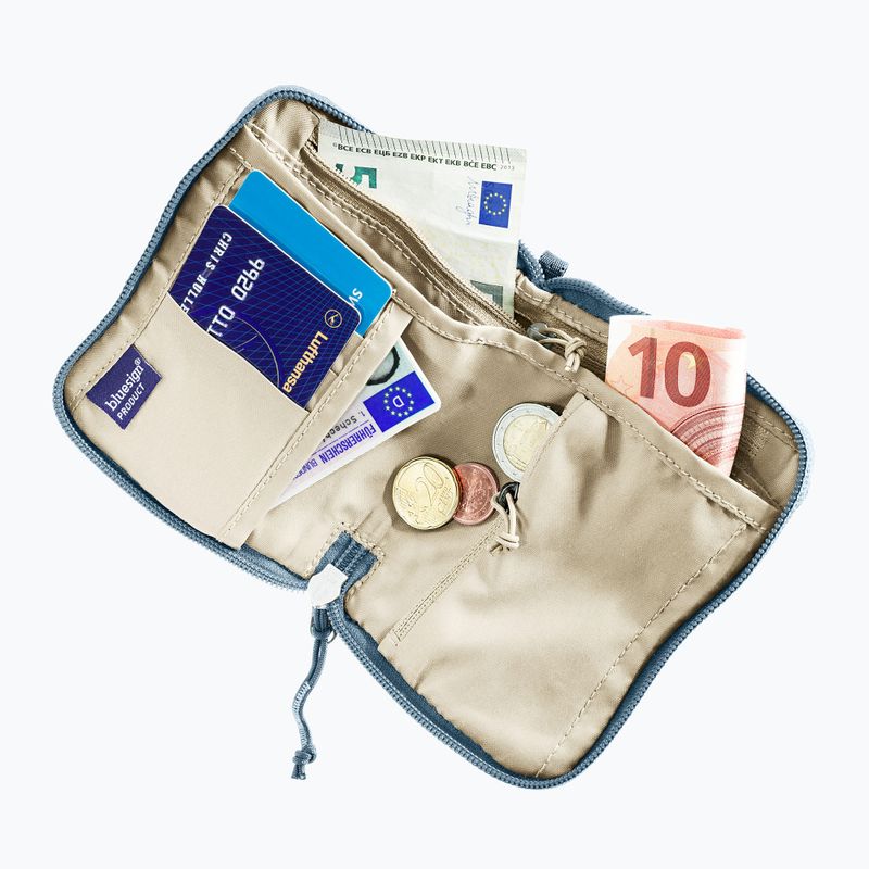 Piniginė deuter Zip Wallet atlantic/ desert 2
