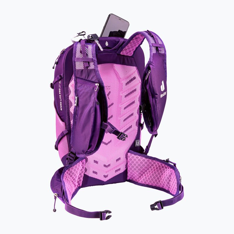 Turistinė kuprinė deuter Speed Lite Pro 17 l SL lotus/mystic 11