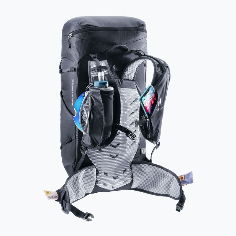 Moteriška turistinė kuprinė deuter Speed Lite Pro 28 l SL black 8
