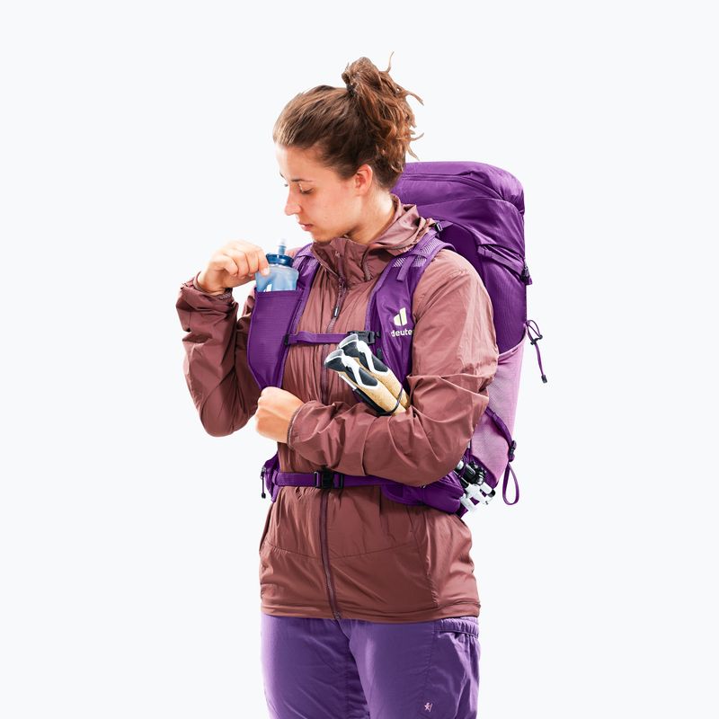 Moteriška turistinė kuprinė deuter Speed Lite Pro 28 l SL lotus-mystic 14
