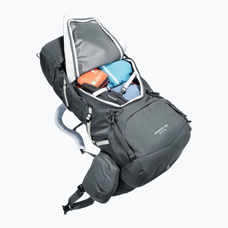 Moteriška žygio kuprinė deuter Aircontact Pro 65 + 10 l SL graphite 6