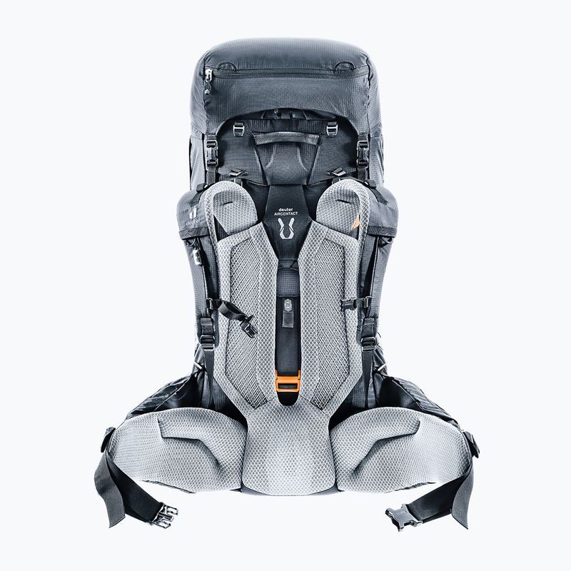 "Deuter Aircontact Pro 75 + 10 l trekingo kuprinė juoda 2