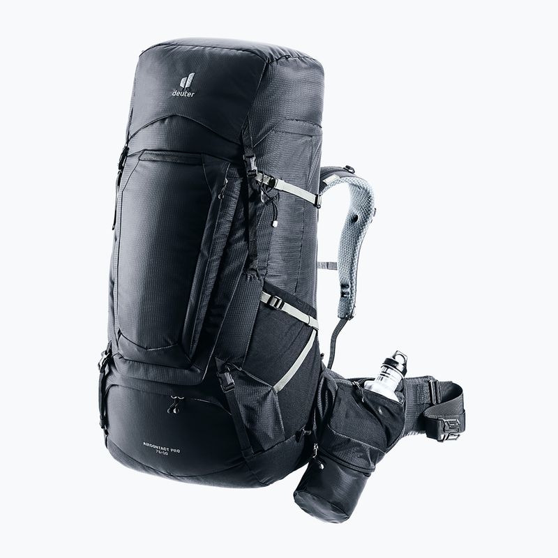 "Deuter Aircontact Pro 75 + 10 l trekingo kuprinė juoda 5