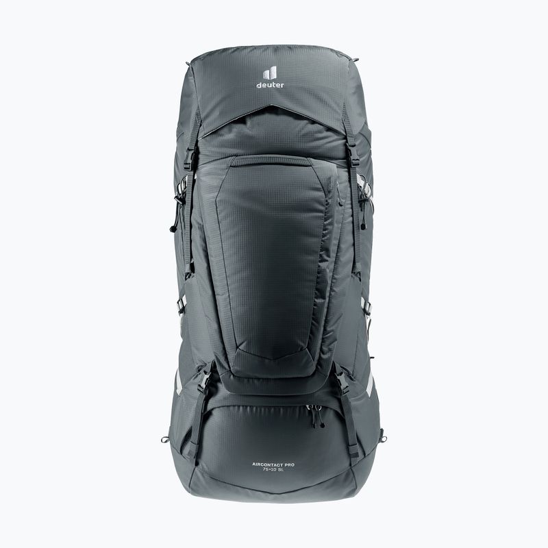 Moteriška trekingo kuprinė deuter Aircontact Pro 75 + 10 l SL graphite