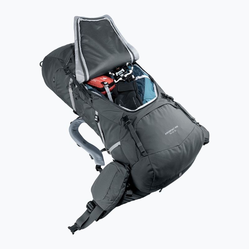 Moteriška trekingo kuprinė deuter Aircontact Pro 75 + 10 l SL graphite 6