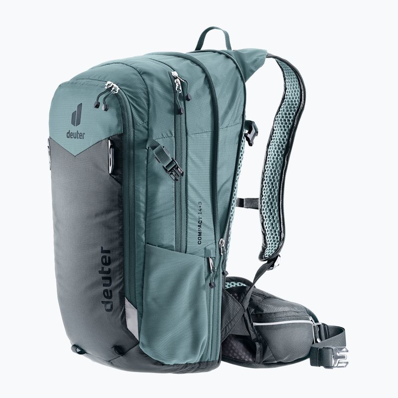 Dviračio kuprinė deuter Compact 14 + 3 l graphite/shale 6