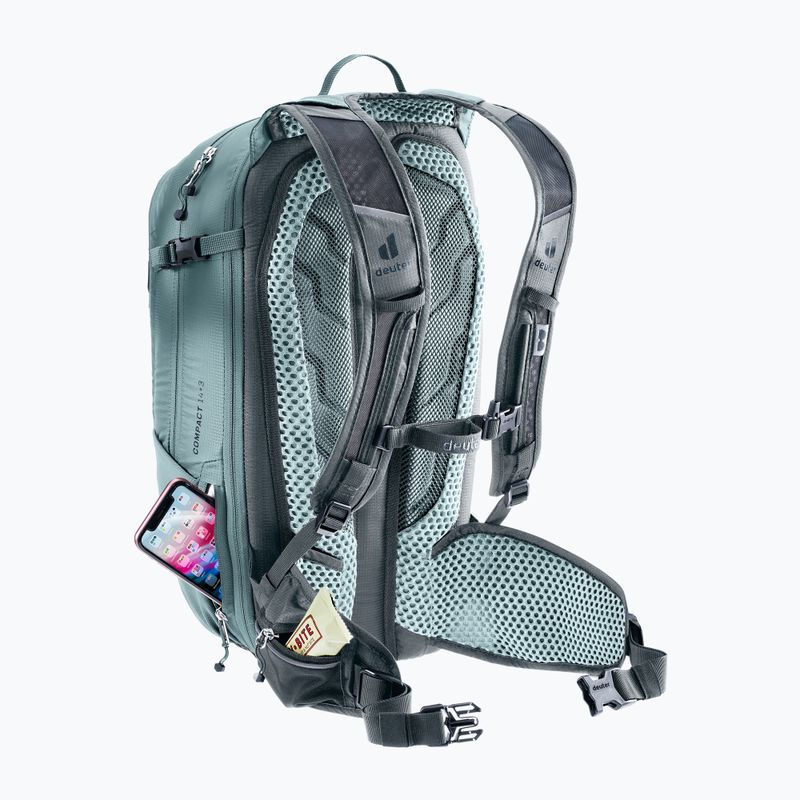 Dviračio kuprinė deuter Compact 14 + 3 l graphite/shale 12