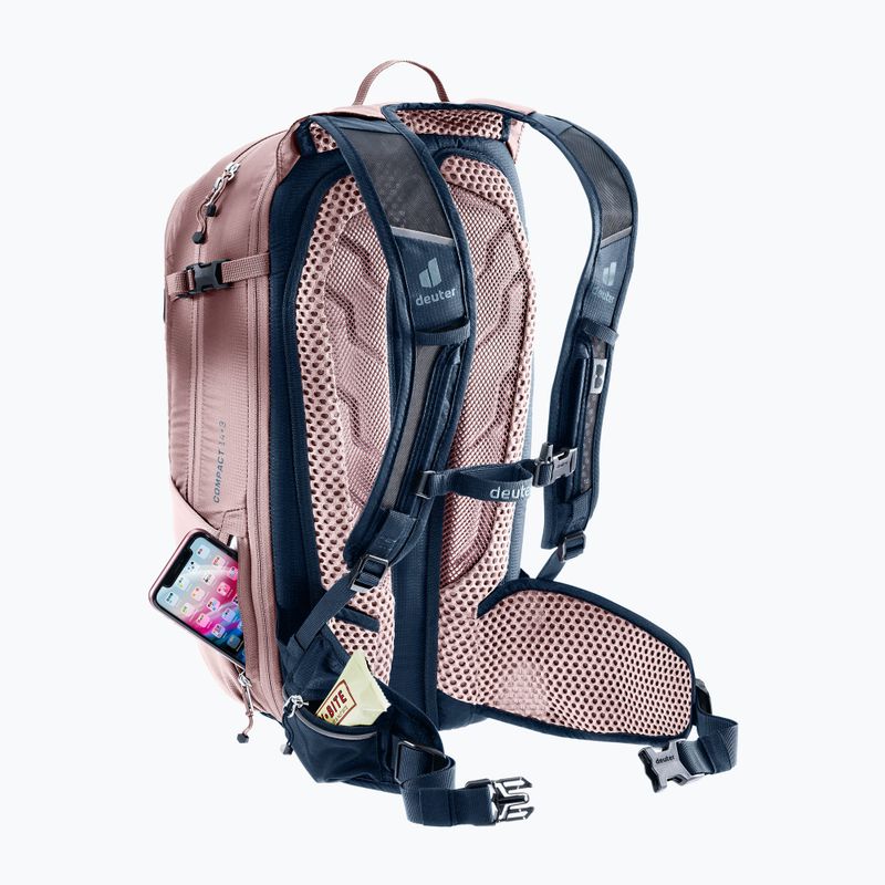 Dviračio kuprinė deuter Compact 14 + 3 l ink/ashrose 10