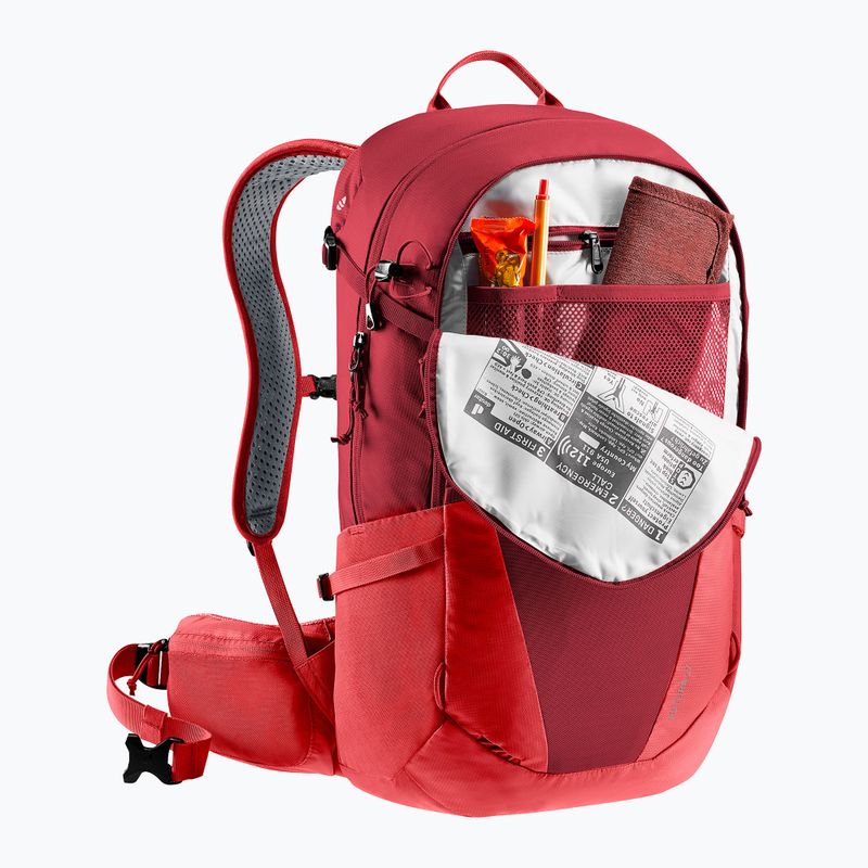 Turistinė kuprinė deuter Futura 27 l masala-cherry 6