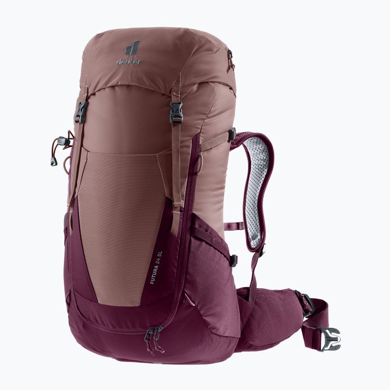Turistinė kuprinė deuter Futura 24 l SL ash rose/cassis 2
