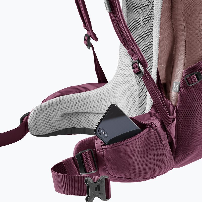 Turistinė kuprinė deuter Futura 24 l SL ash rose/cassis 12