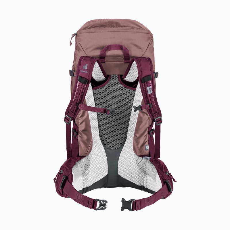 Moteriška turistinė kuprinė deuter Futura Pro 34 l SL ashrose-cassis 2