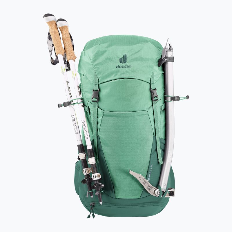 Moteriška turistinė kuprinė deuter Futura Pro 34 l SL spearmint/seagreen 7