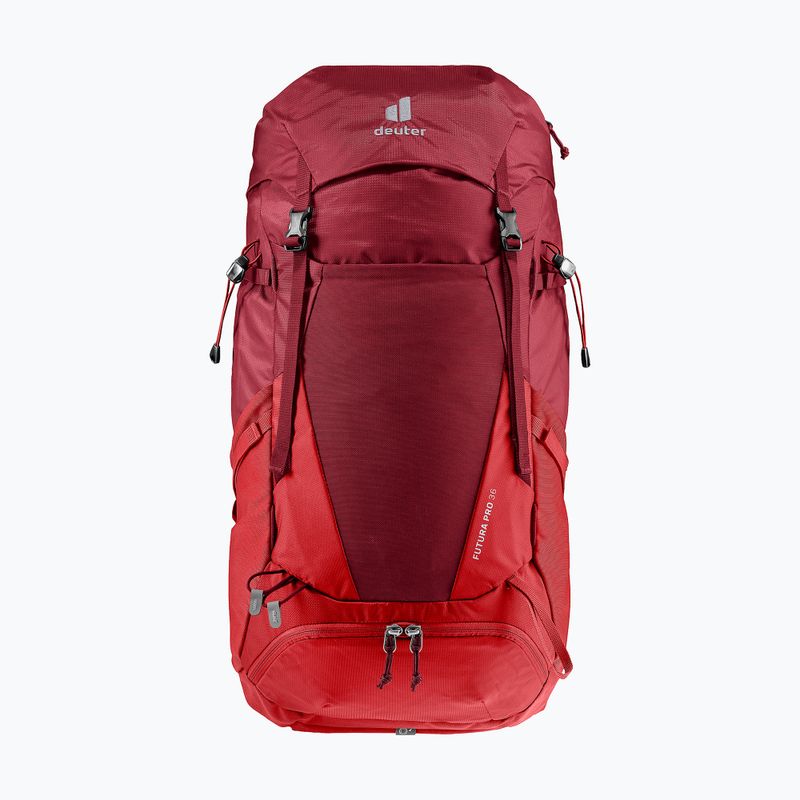 Turistinis kuprinė deuter Futura Pro 36 l masala/vyšnia