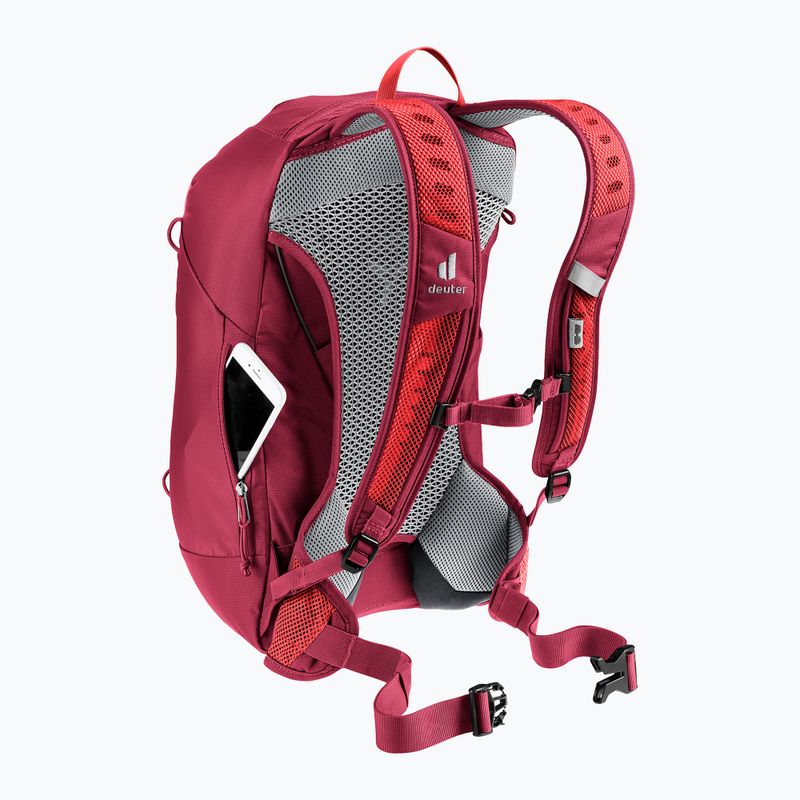 Turistinė kuprinė deuter AC Lite 17 l cherry-masala 12