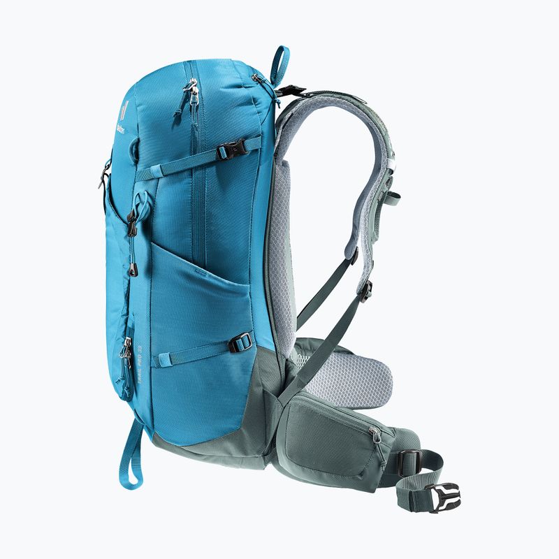 Turistinė kuprinė deuter Trail Pro 33 l wave/ivy 6