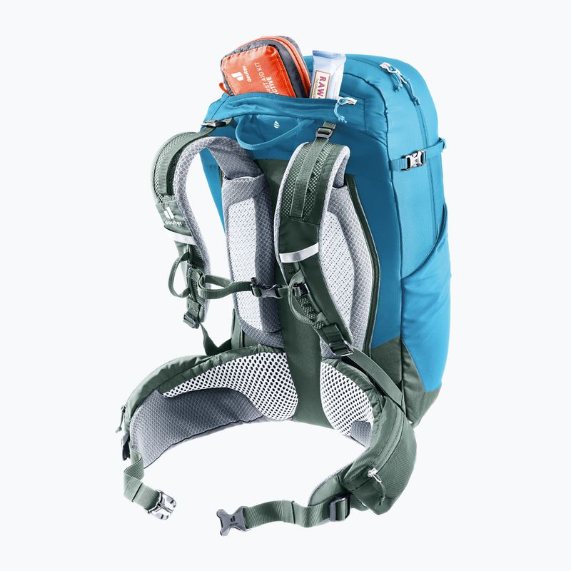 Turistinė kuprinė deuter Trail Pro 33 l wave/ivy 10