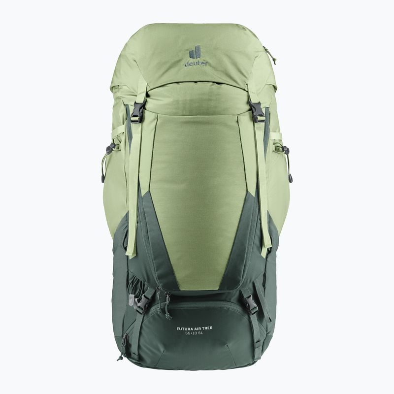 Moteriška žygio kuprinė deuter Futura Air Trek 55 + 10 l SL grove/ivy
