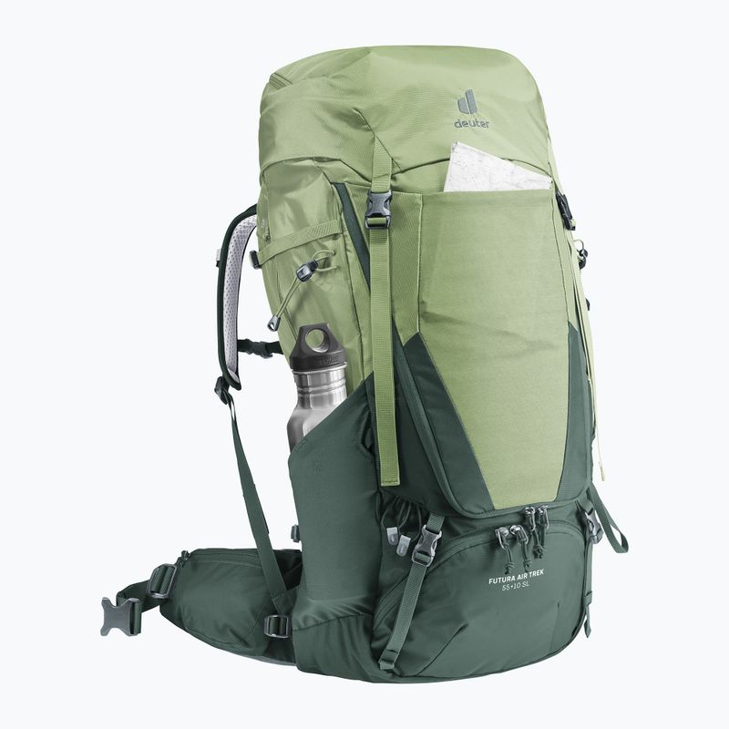 Moteriška žygio kuprinė deuter Futura Air Trek 55 + 10 l SL grove/ivy 5